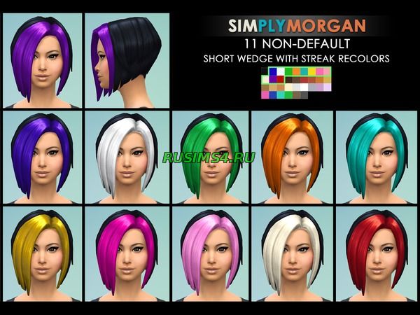 Необычная прическа от SimplyMorgan77