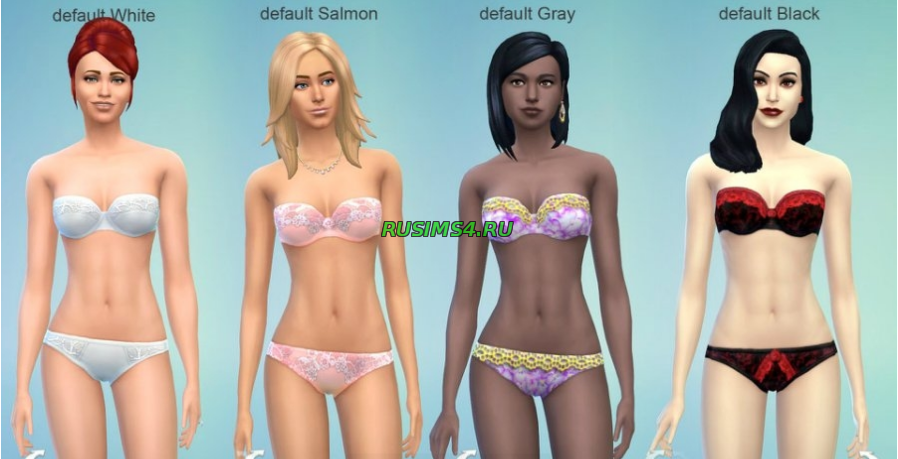 Перекраски нижнего белья от Gelcha