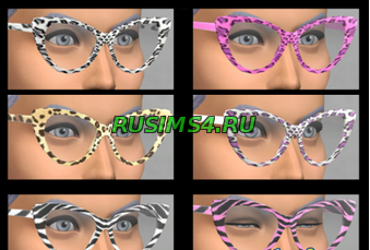 Очки бабочки от KitOnlyHuman