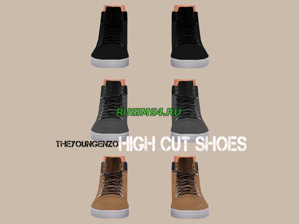 High Cut Shoes от  theyoungenzo
