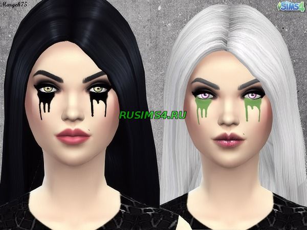 Макияж для похода на Хэллоуин от Margeh-75