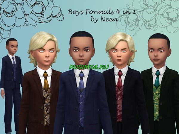 Dark Formal Suit от neenornina