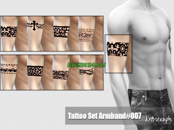 TattooSet Armband#007 от dx8seraph