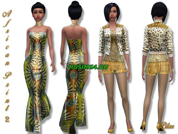 Одежда Африканского стиля от Пилар