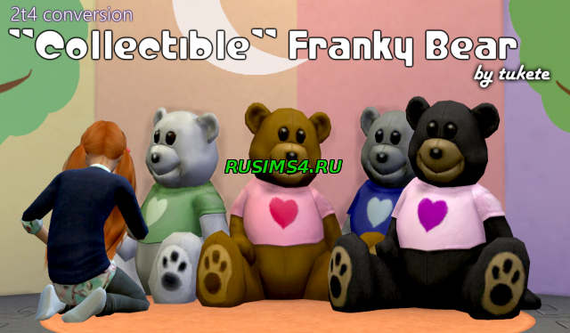 Игрушечный медведь TS2 Collectible Franky Bear Conversion by Tukete