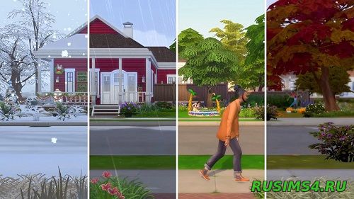 Sims 4 времена года через торрент