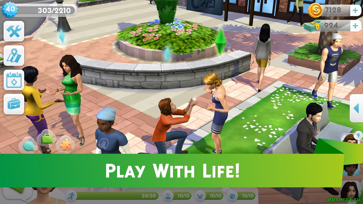 Взломанный SIMS Mobile