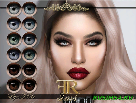 Линзы Eyes N06 для Sims 4