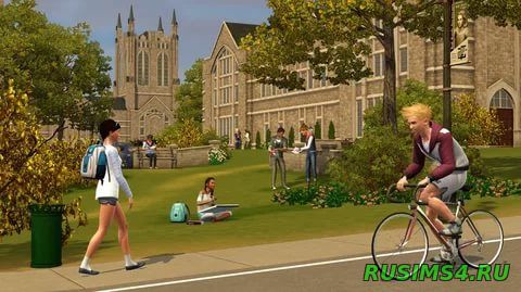 Sims 3 студенческая жизнь через торрент