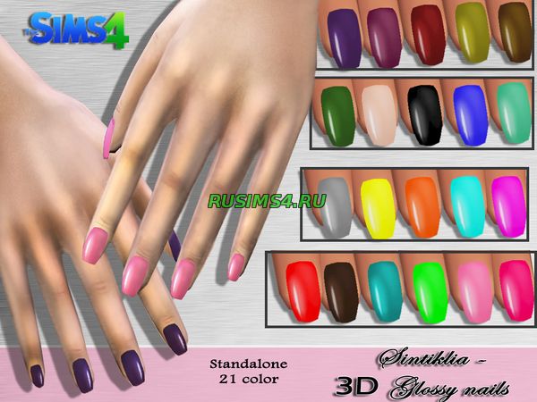 Женские ногти от SintikliaSims