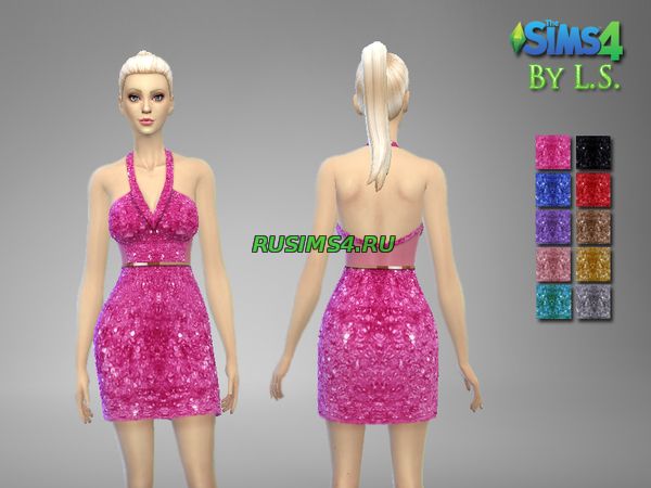 Гламурное женское платье от LadyShadows