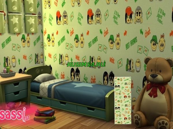 Обои для детской комнаты от sassitsr