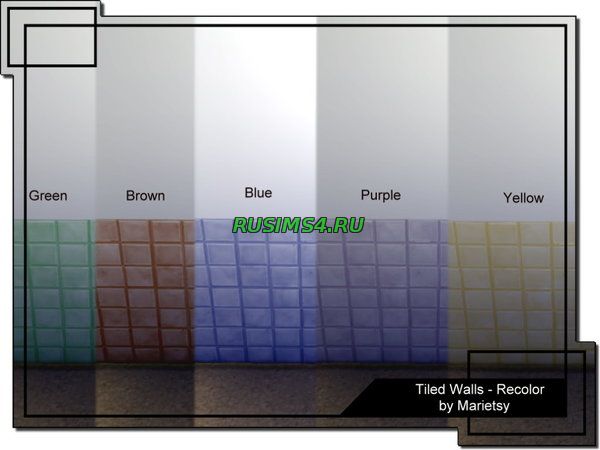 Плитка для стен от marietsy