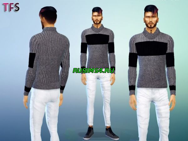 свитер от TwistedFate Sims