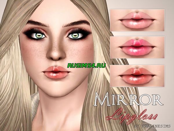 цвет губ от Pralinesims