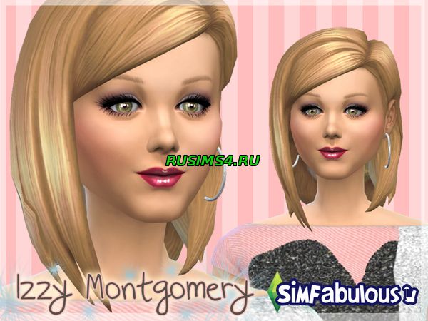 Симка Izzy Montgomery от SimFabulous