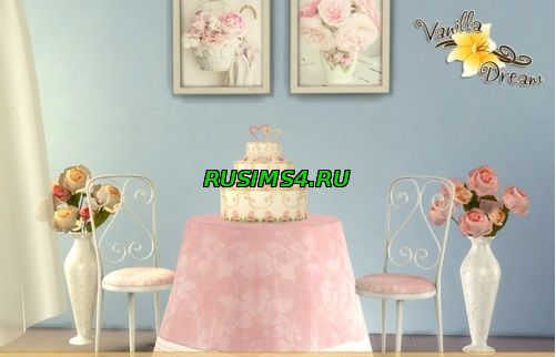 Набор объектов Vanilla Dream. Romantic Day set от Severinka